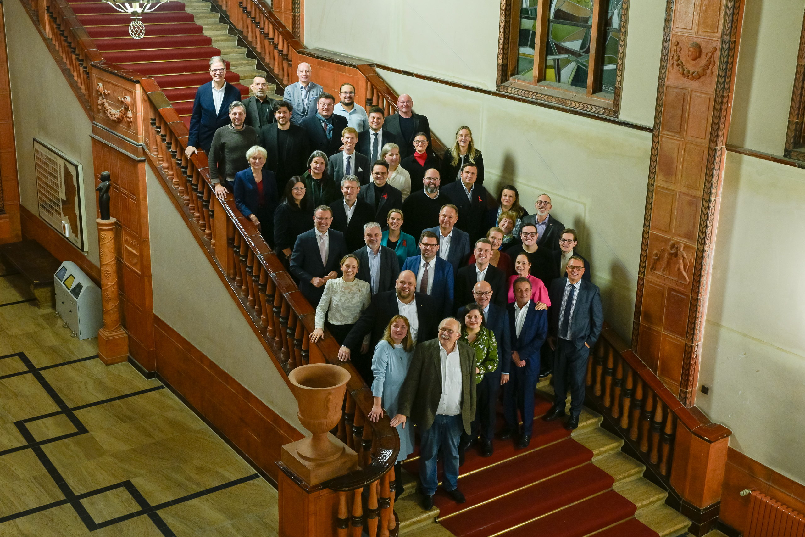 Das Foto stammt aus dem November 2025, vom letzten Kreisparteitag.